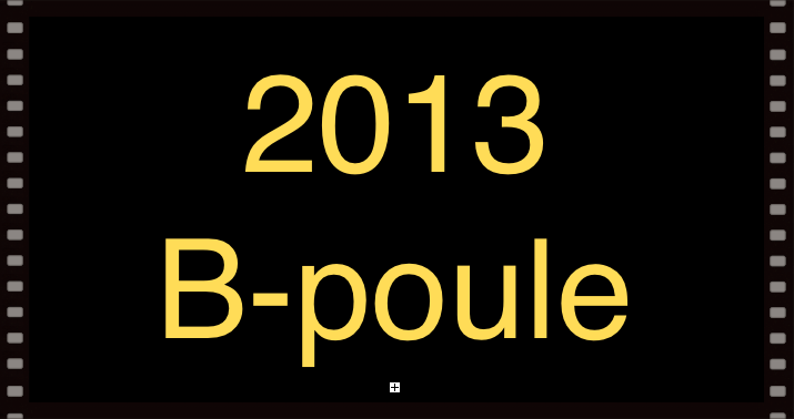 2013 B poule
