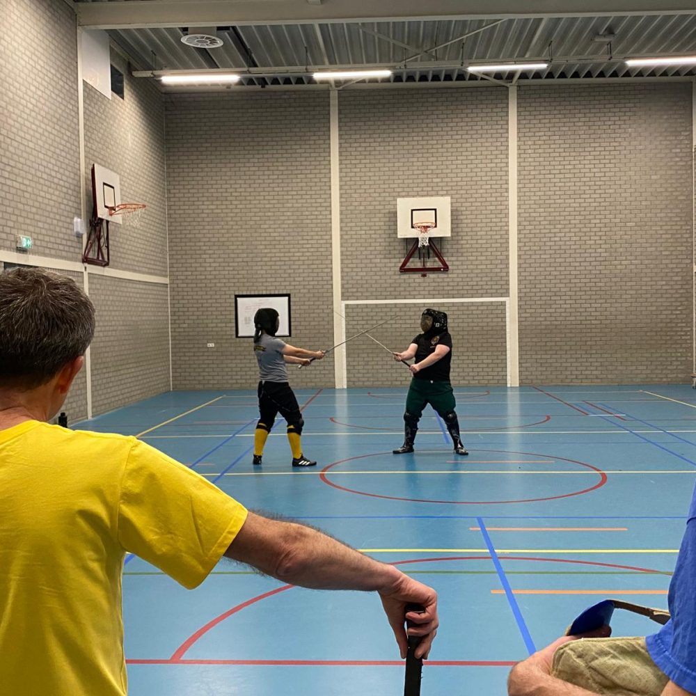 Jubileum activiteit Zwaardvechten