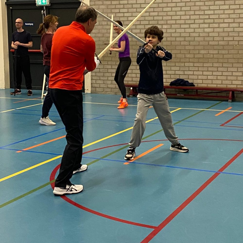 Jubileum activiteit Zwaardvechten