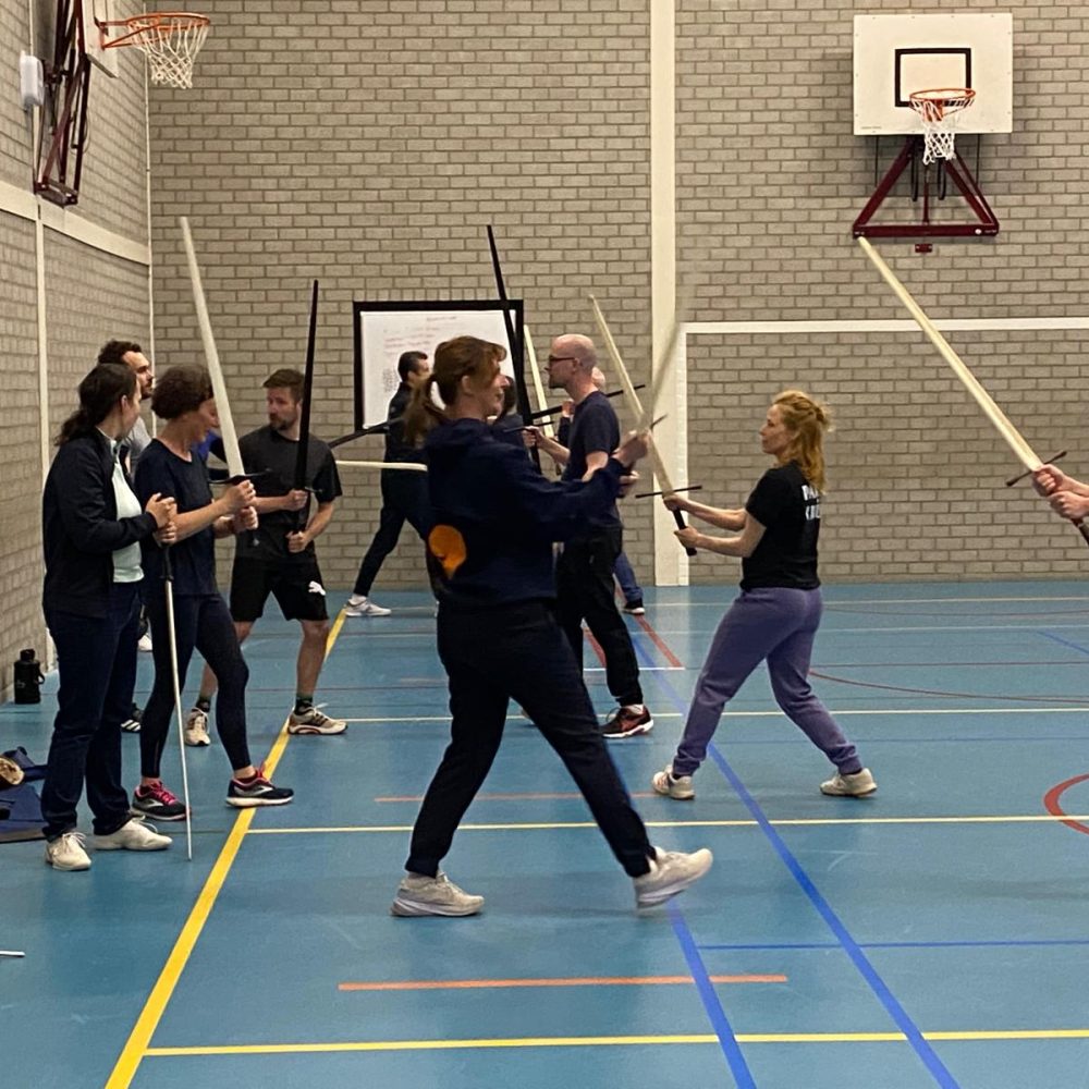 Jubileum activiteit Zwaardvechten